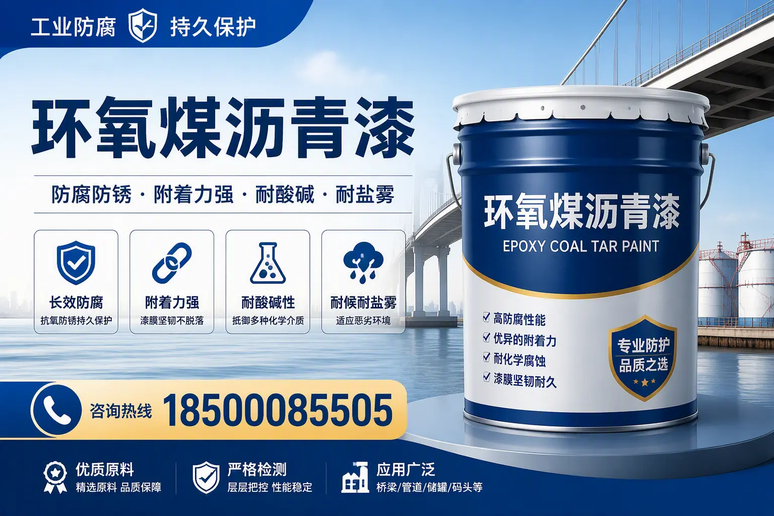 如何选择高品质环氧煤沥青漆?武威用户的选型指南